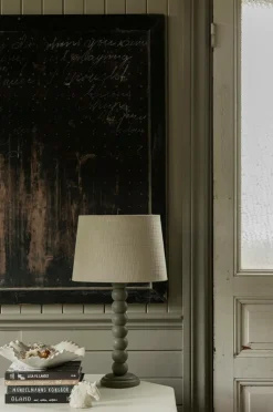 Alde & Lind Lampeskærm Alice D35 oval Grain