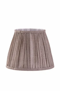 Alde & Lind Lampeskærm Karin D23,5 linne veckad