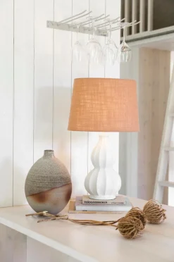 Alde & Lind Lampeskærm Alice D35 oval Grain