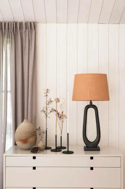 Alde & Lind Lampeskærm Alice D35 oval Grain