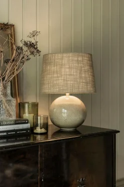 Alde & Lind Lampeskærm Alice D35 oval Grain