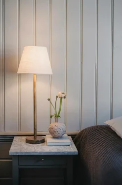 Alde & Lind Lampeskærm Karin D27 linne grov