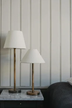 Alde & Lind Lampeskærm Karin D27 linne grov