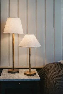 Alde & Lind Lampeskærm Karin D27 linne grov