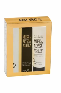 Alyssa Ashley Giftbox Musk Edt 25 Ml+ Hand & Body Lotion 100 Ml