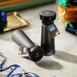 Amefa Salt- og peberkværn Modern Wood, sæt med 2