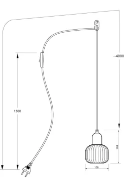 Aneta Lighting Pendel ELIN