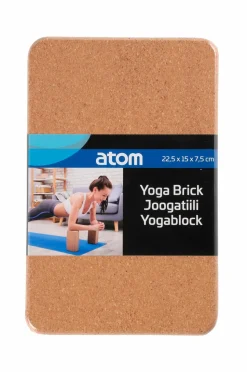 Atom Yoga-blok af kork