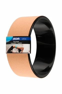 Atom Yogahjul af kork 33 cm