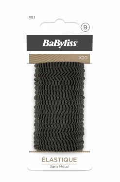 BaByliss Hårelastikker, bløde 20 stk.