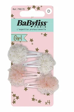 BaByliss Hårspænder Kugler Kids 4 stk