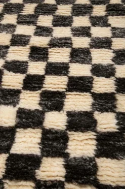 Bargi Uldtæppe Berber Chess 84x209 cm