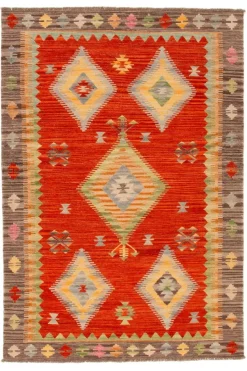 Bargi Uldtæppe Kelim Multi 173x250 cm