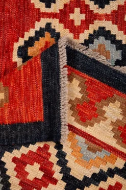 Bargi Woolcarpet Kilim Multi 256x256 cm