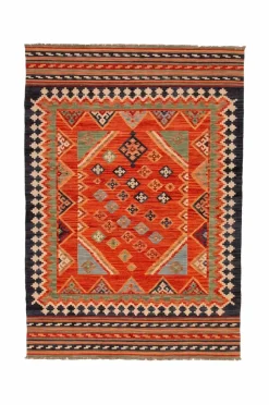 Bargi Woolcarpet Kilim Multi 205x300 cm