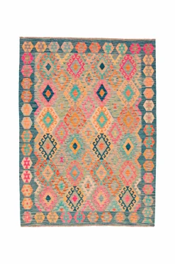 Bargi Woolcarpet Kilim Multi 181x246 cm