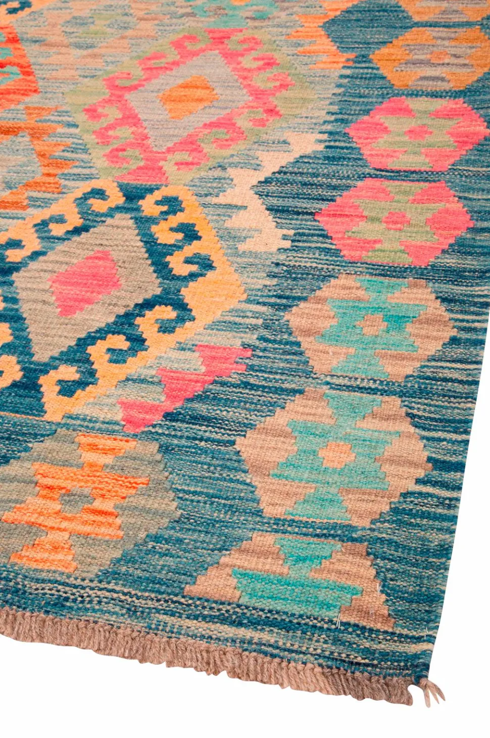 Bargi Woolcarpet Kilim Multi 181x246 cm