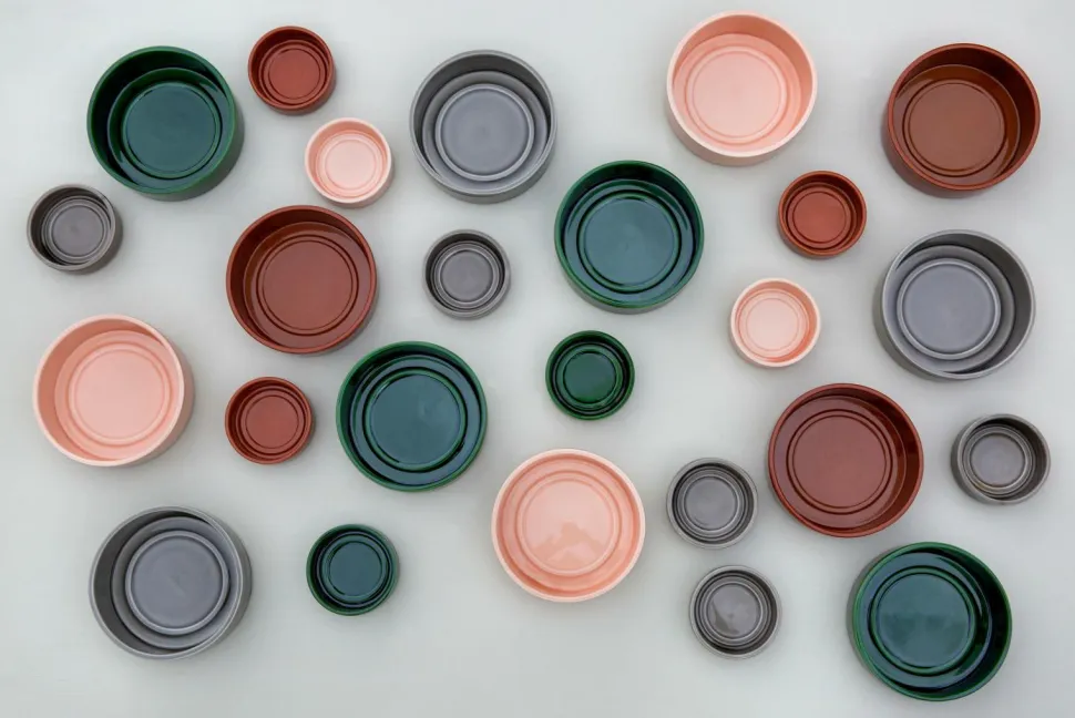 Bergs Potter Underskål Hoff GLAZED, diameter 14 cm