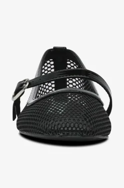 Bianco Ballerinasko biaLilja Mary Jane Mesh