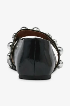 Bianco Ballerinasko Bialuna Studded Ballet Flat Faux Leather