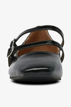 Bianco Ballerinasko Biarose Karré Double Mary Jane Flat Faux Leather