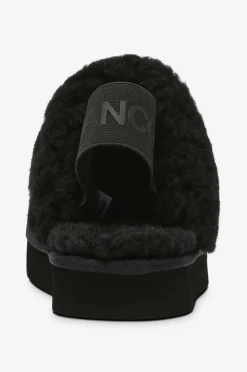 Bianco Hjemmesko biaSweetie Flatform Elastic Slipper Faux Suede