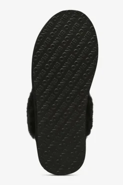 Bianco Hjemmesko biaSweetie Flatform Elastic Slipper Faux Suede