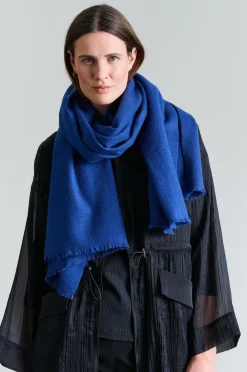 Bitte Kai Rand Halstørklæde Block wool