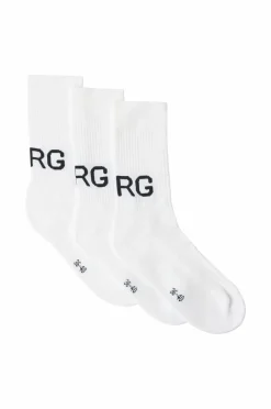 Björn Borg Strømper Core Crew Polyamide Sock 3-pak