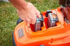 Black & Decker Plæneklipper 2x18V 2,5Ah 33cm Batteri medfølger