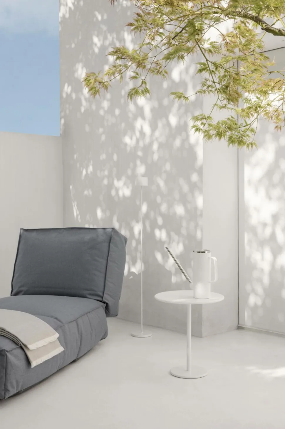 Blomus Mobil gulvlampe LED Farol 115 cm