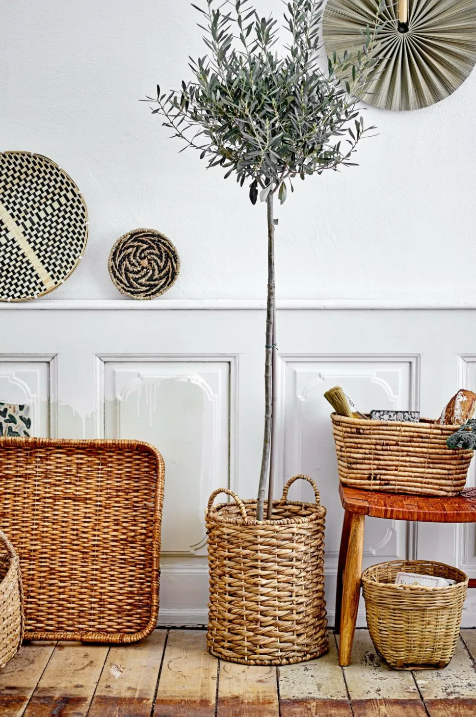 Bloomingville Kurv Selma, sæt med 2