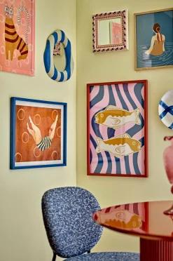 Bloomingville Svela Illustration m/ramme