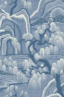 Boråstapeter Tapet Indigo Garden