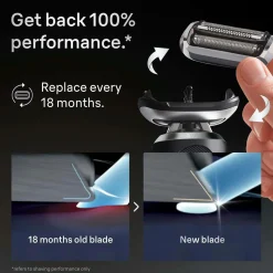 Braun Barbering af hoved 74S