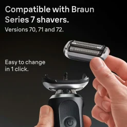 Braun Barbering af hoved 74S