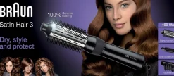 Braun Varmluftsbørste Satin Hair 3 AS330
