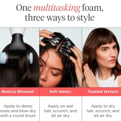 Briogeo Style + TREAT™ Yuzu + Plum Oil Miracle Styling Foam 150Ml