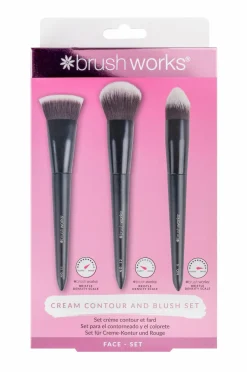 Brushworks Cream Contour And Blush Set