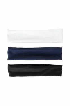 Brushworks Jersey Headbands - 3 Pack