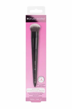 Brushworks No. 2 Buffing Foundation Brush