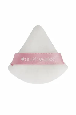 Brushworks Triangular Powder Puff Duo