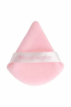 Brushworks Triangular Powder Puff Duo