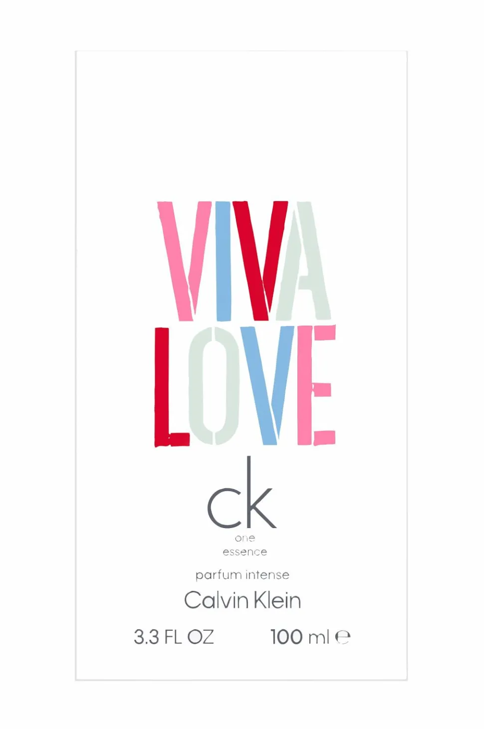 Calvin Klein Ck One Essence Viva Love Parfum Intense 100 Ml