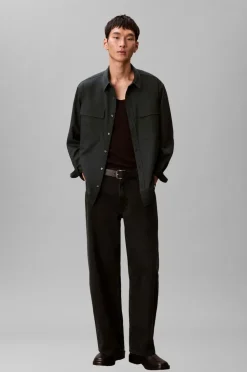 Calvin Klein Skjorte LS Melange PV Easy Shirt