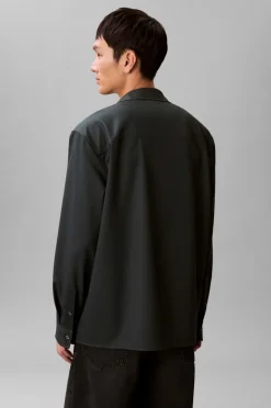 Calvin Klein Skjorte LS Melange PV Easy Shirt