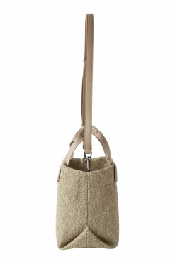 Calvin Klein Taske CK Raffia Small Tote Crossbody