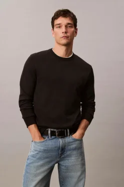 Calvin Klein Trøje LS Supima Cotton Crew 14gg