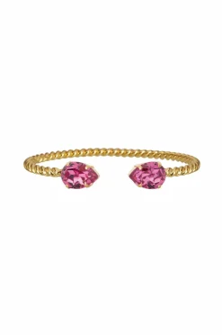 Caroline Svedbom Bangle Mini Drop Bracelet Gold
