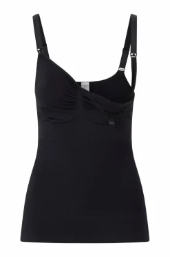 Carriwell Formgivning af linned Nursing Top - light support